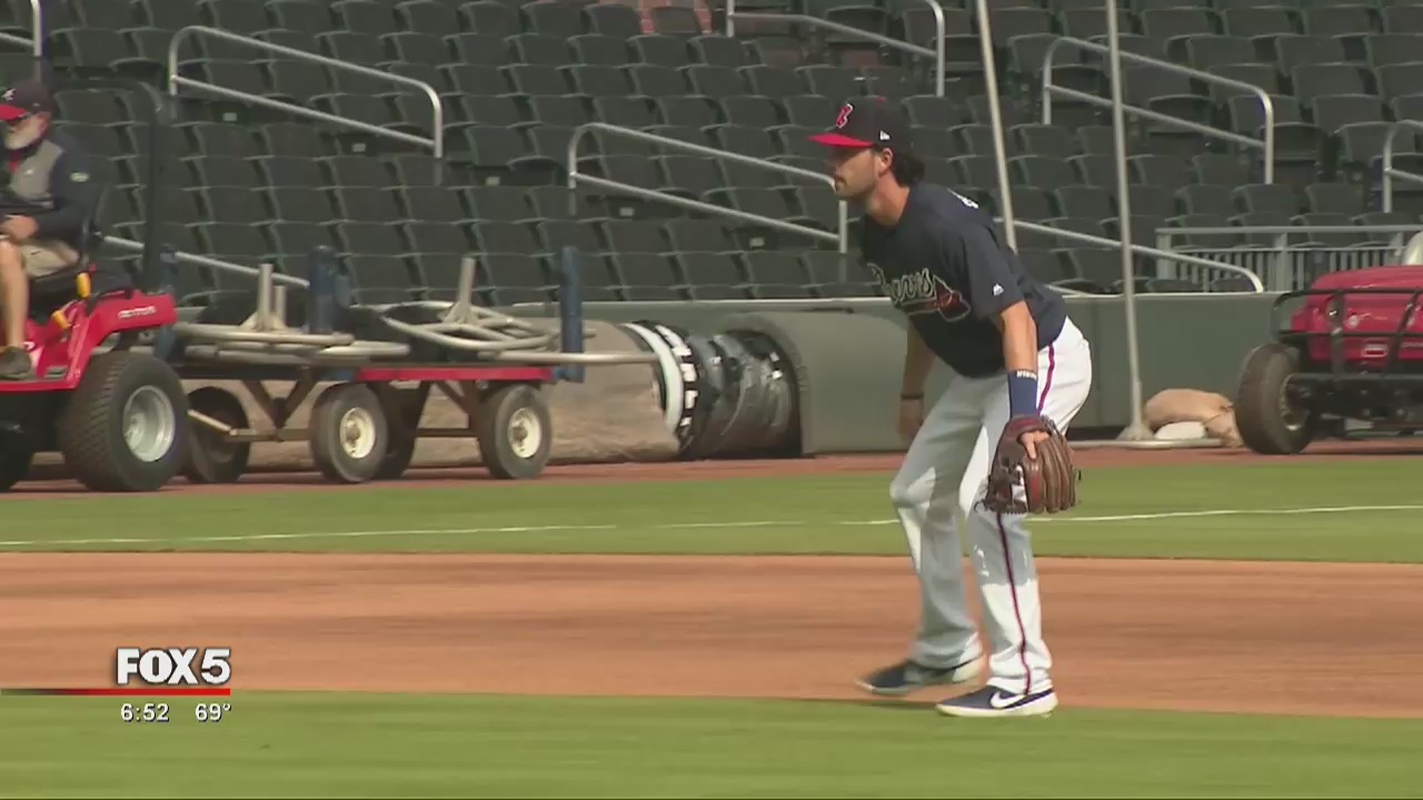 Braves are back home