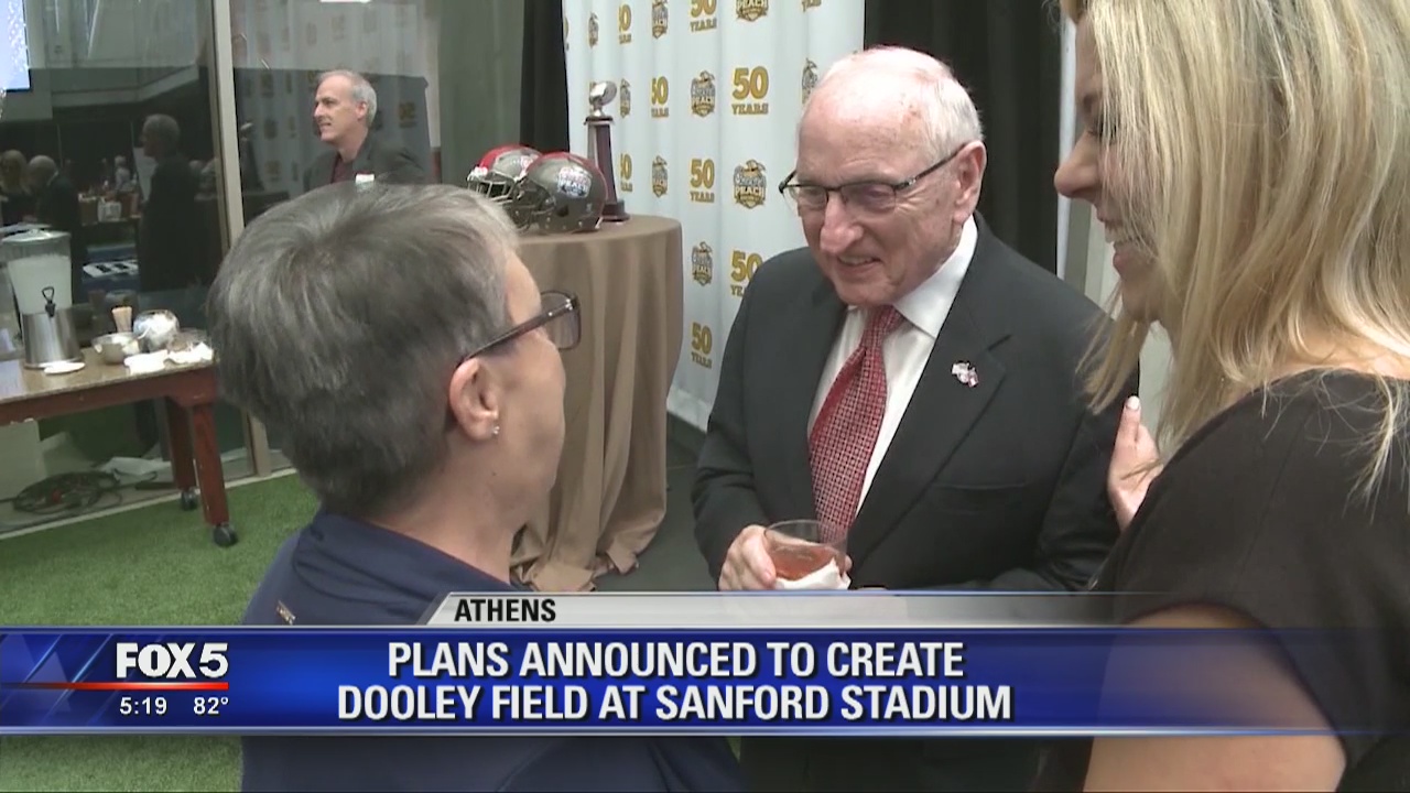 Plans announced to create Dooley Field at Sanford Stadium