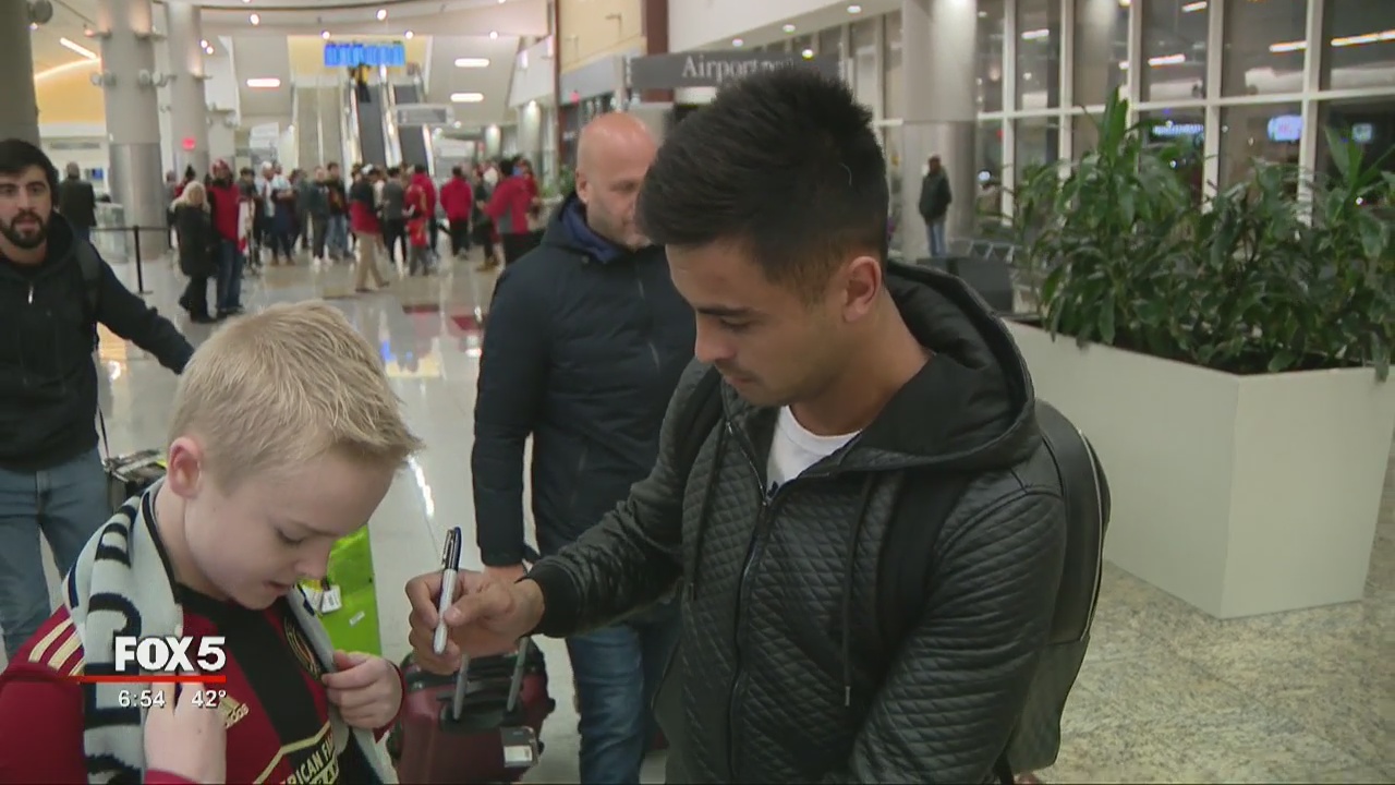 Pity Martinez Arrives in Atlanta