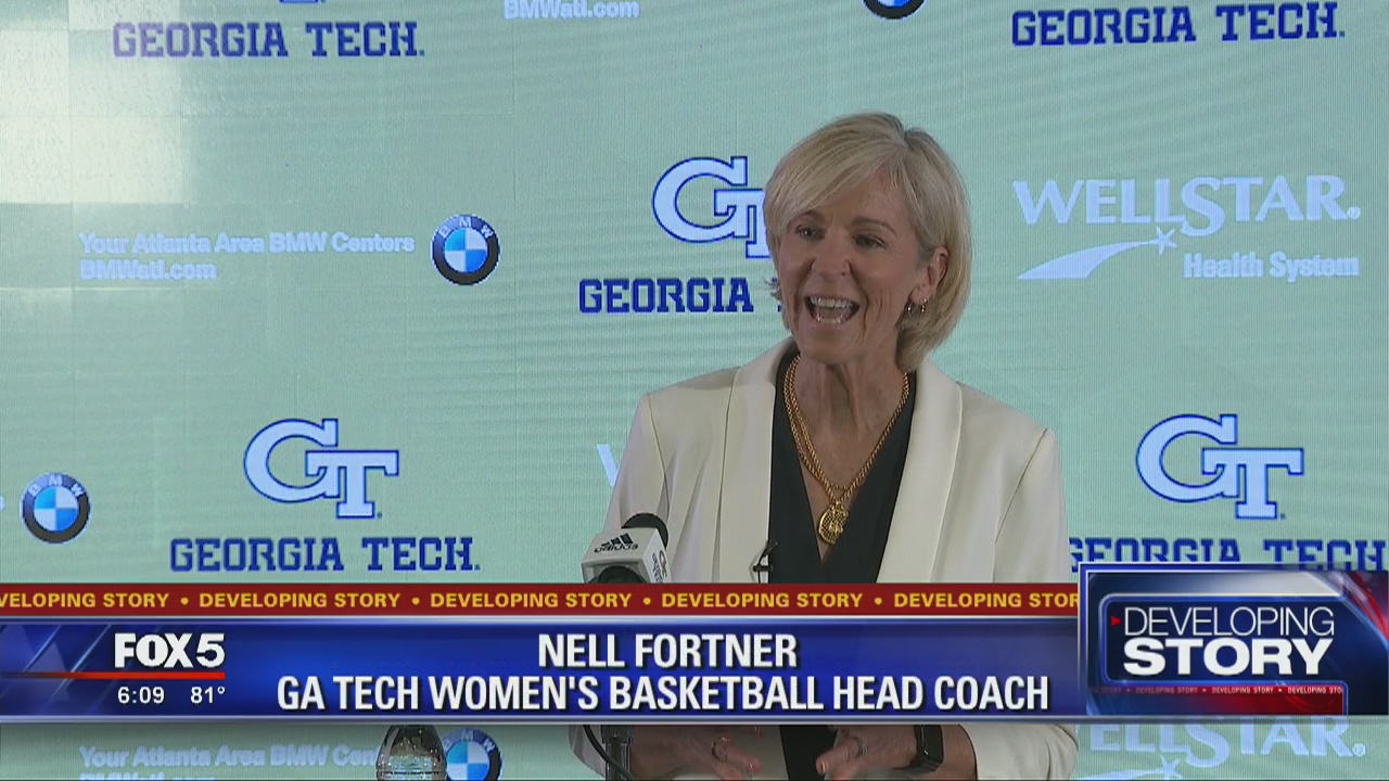Georgia Tech's new women's basketball coach