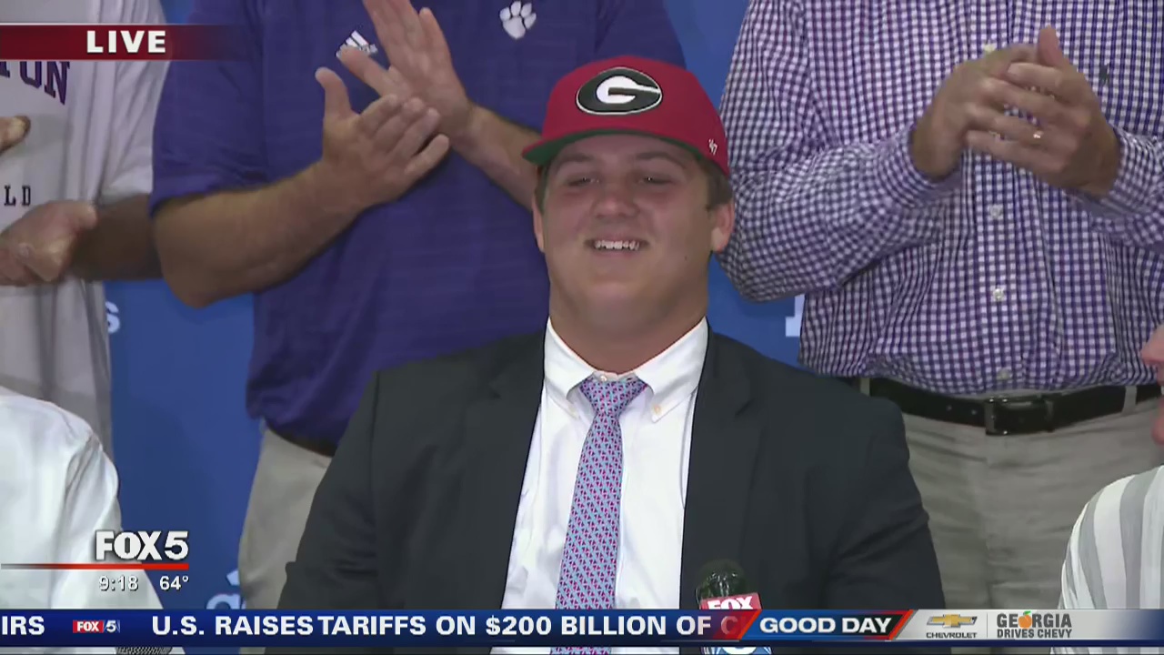 Tate Ratledge commits to UGA