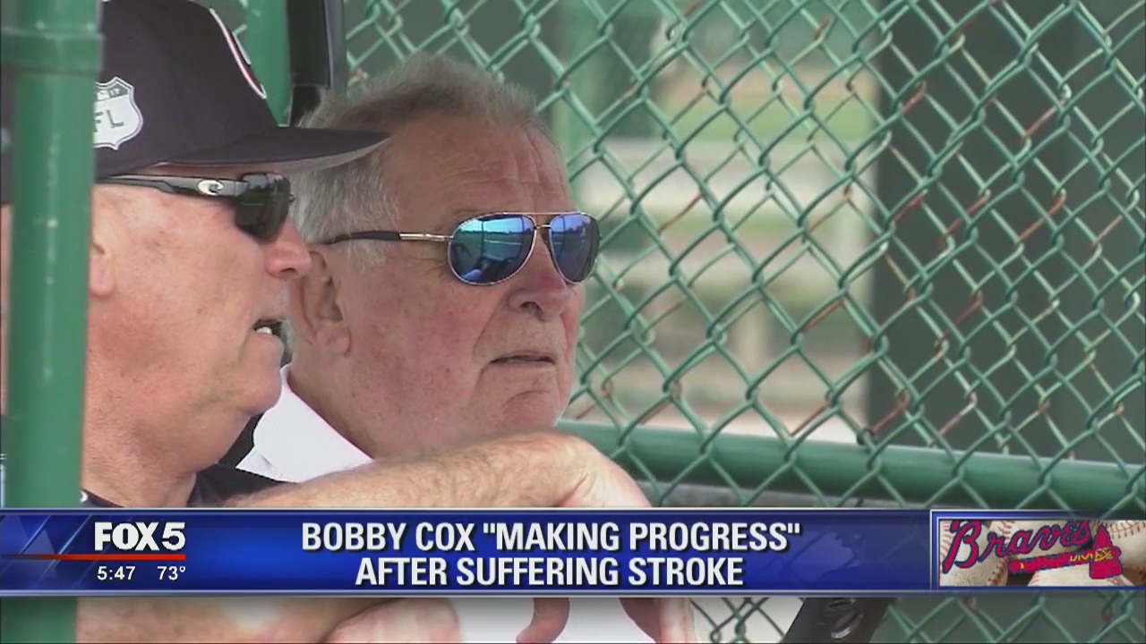 Bobby Cox 'making progress' after suffering stroke