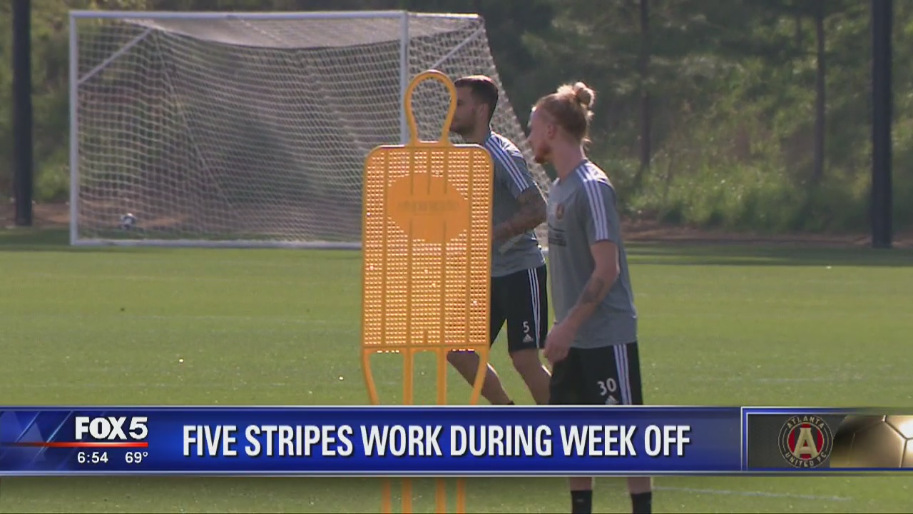 Five Strips work during week off