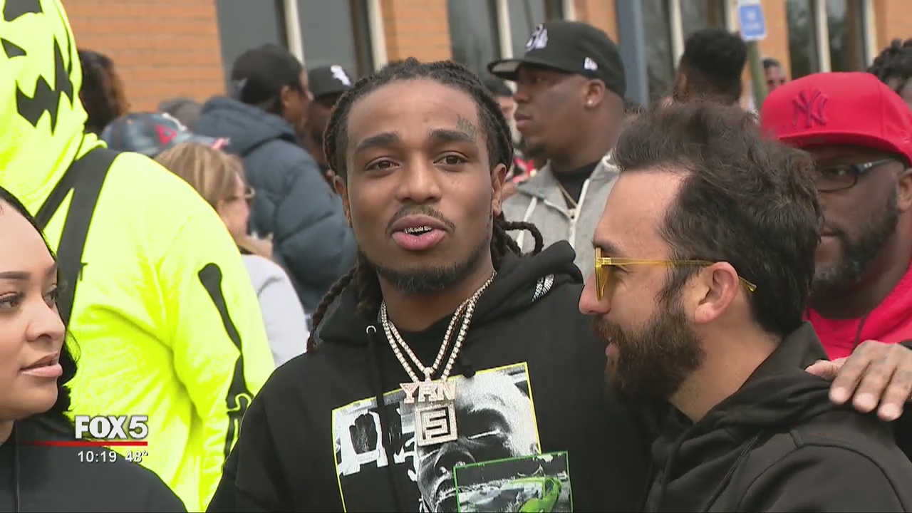 Colin Kaespernick spotted at Quavo Huncho Day