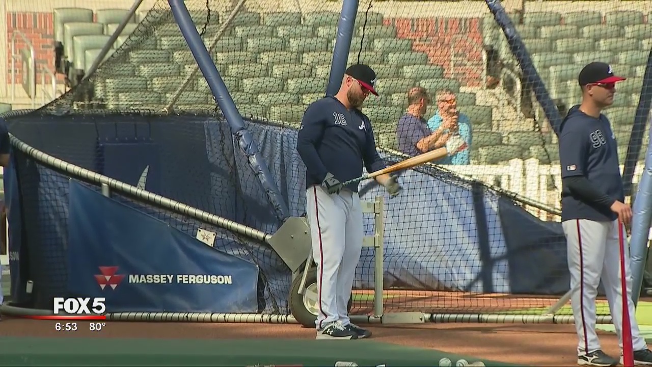 Brian McCann back for the Braves