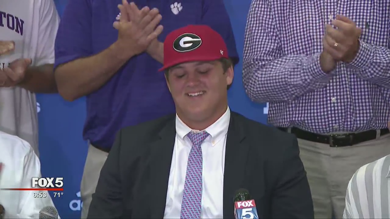 Tate Ratledge commits to be UGA's newest offensive lineman