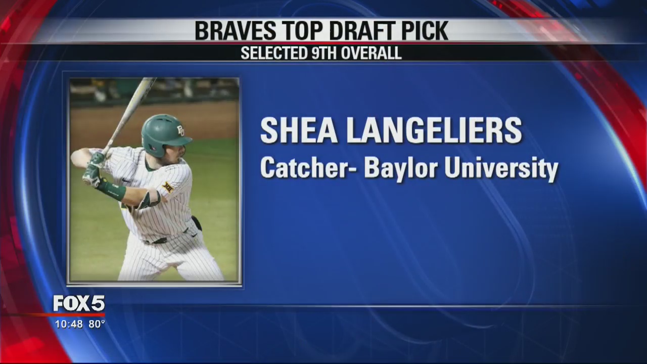 Baylor's Shea Langeliers on being picked by Braves in 2019 MLB Draft
