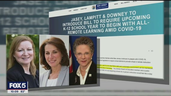 School reopening debate in New Jersey