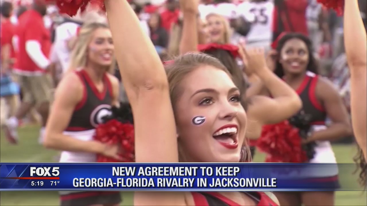 Georgia-Florida game to stay in Jacksonville