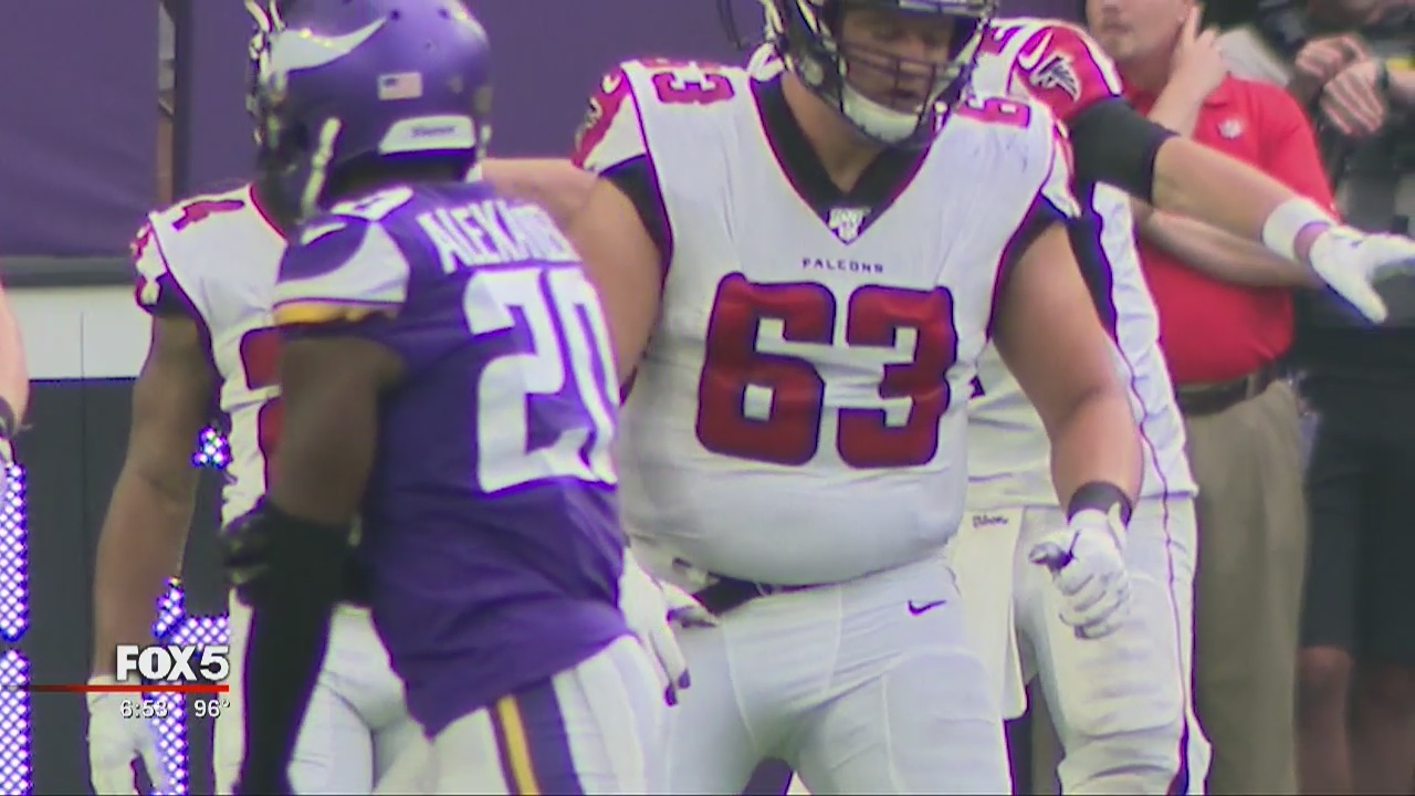 Falcons send 2019 first-round pick to injured reserve