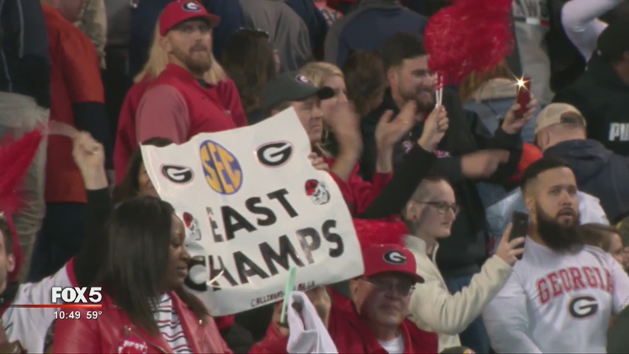 Georgia Bulldogs hold on to beat Auburn