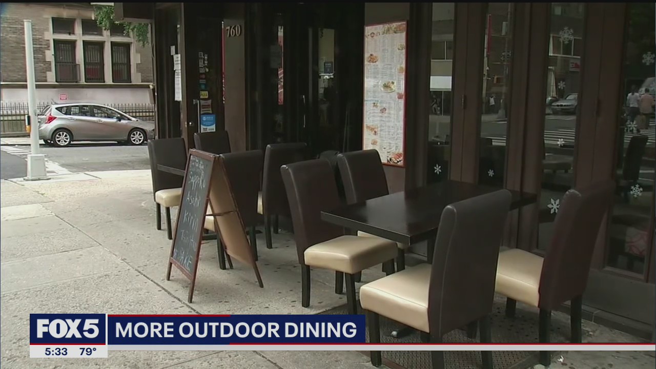 More outdoor dining in NYC