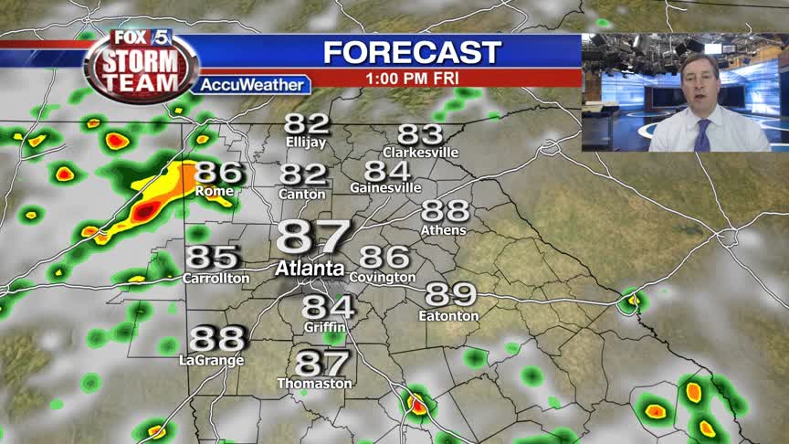 Late Thursday afternoon weather update | FOX 5 Atlanta