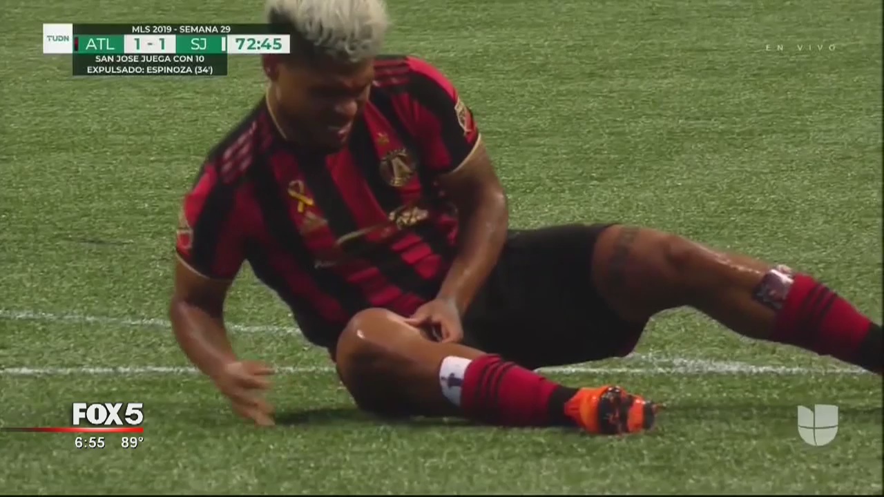 Atlanta star Josef Martinez expected to miss at least 1 game