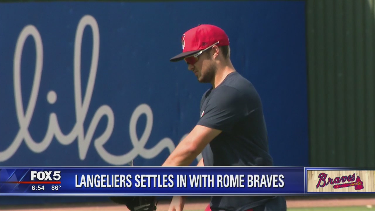 Langeliers settles in with Rome Braves