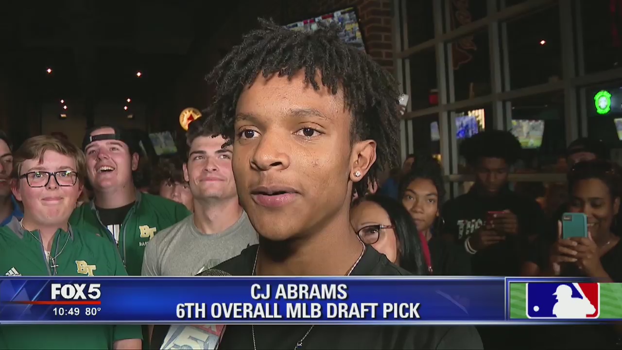 Blessed Trinity's CJ Abrams on being 6th over all in 2019 MLB Draft pick