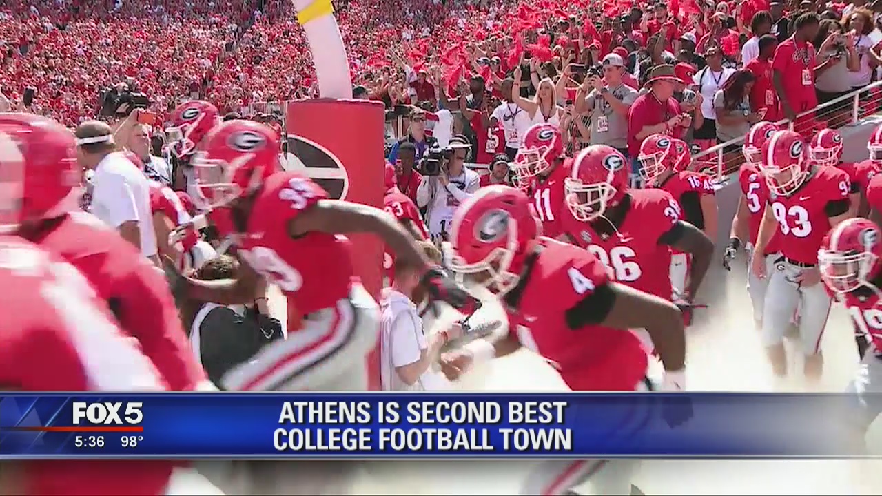 Best college football towns