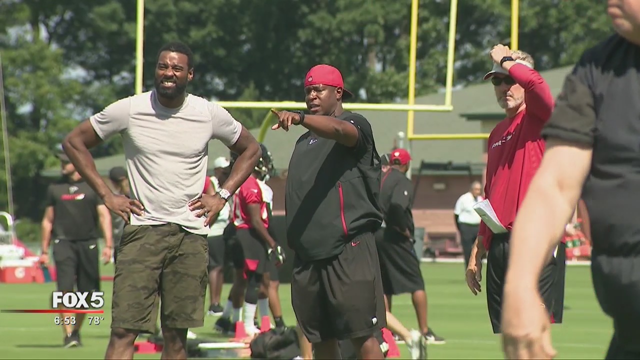 Calvin Johnson at minicamp