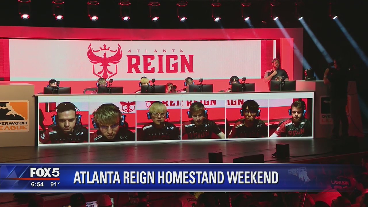 Atlanta Reign esports team hosts weekend event
