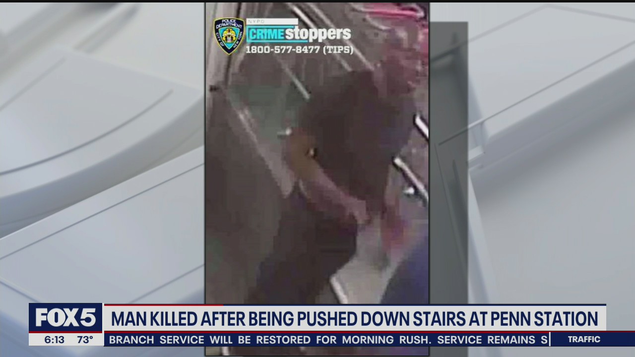 Man killed pushed down subway stairs | FOX 5 New York