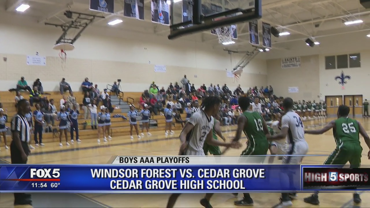 Windsor Forest vs Cedar Grove