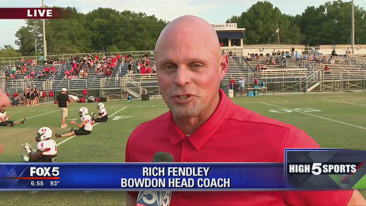 Game of the Week - Bowden head coach