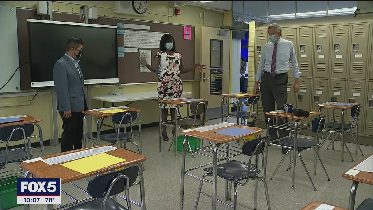 Teachers, principals push back on NYC school reopening plan