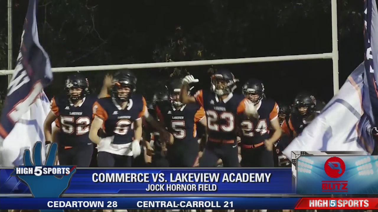 Commerce vs Lakeview Academy