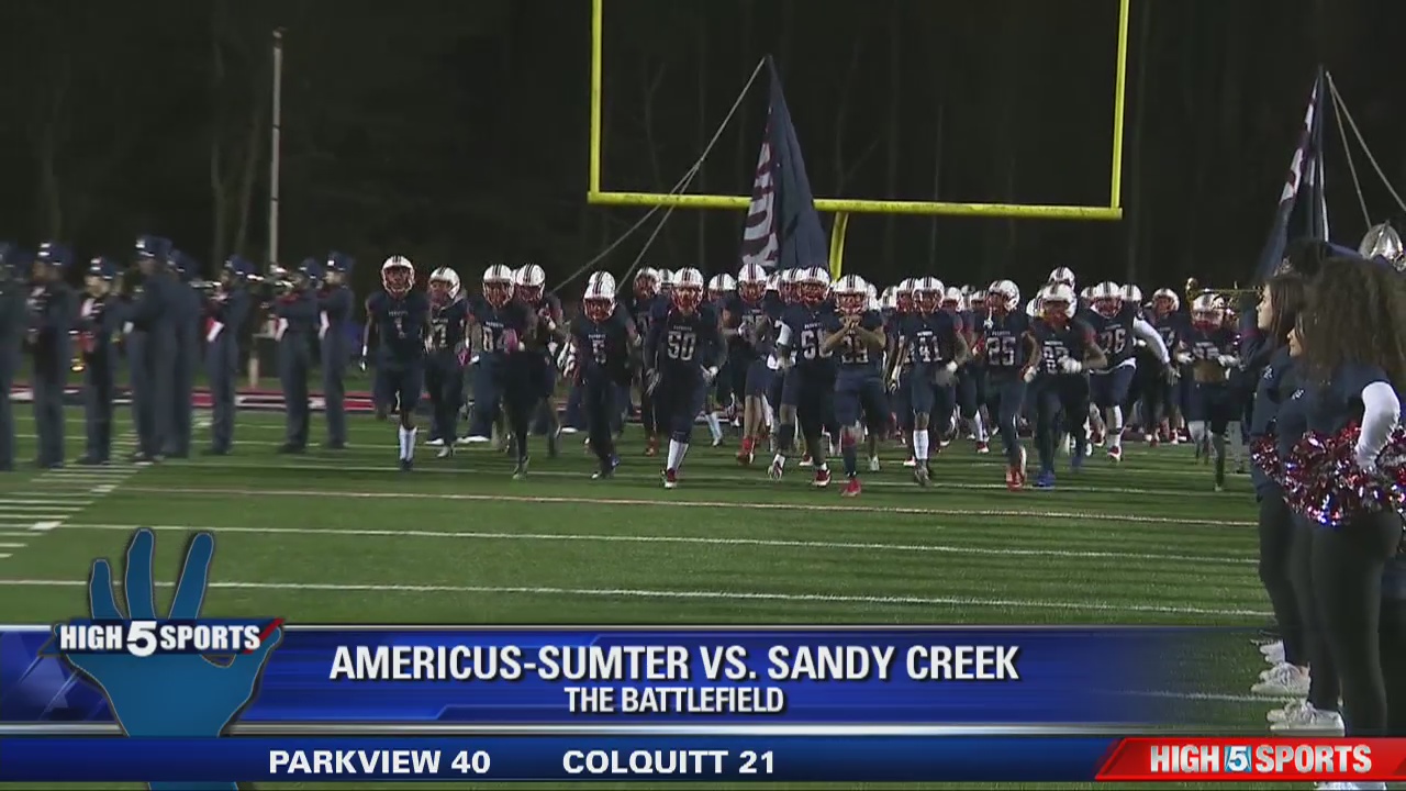 Americus-Sumter vs. Sandy Creek