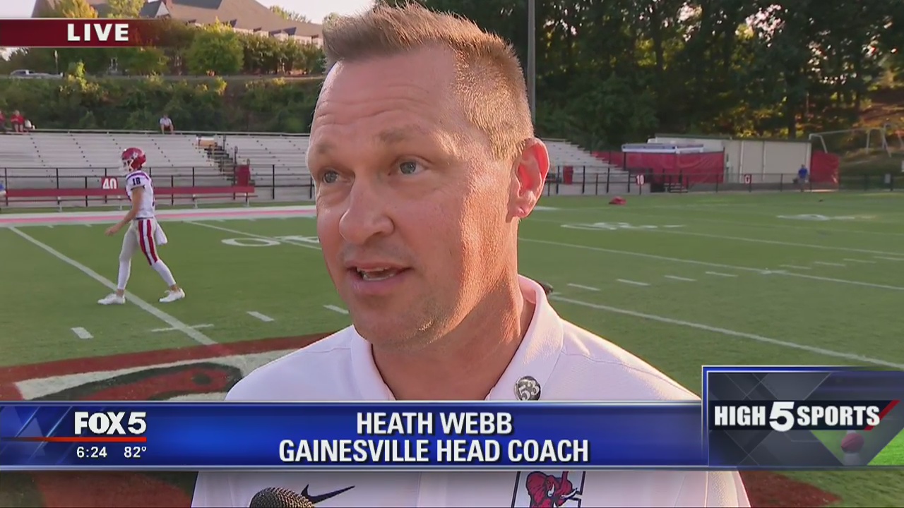 Gainesville head coach