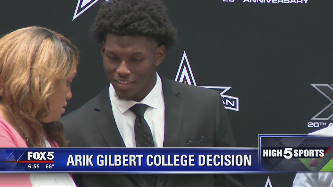 Arik Gilbert makes college decision