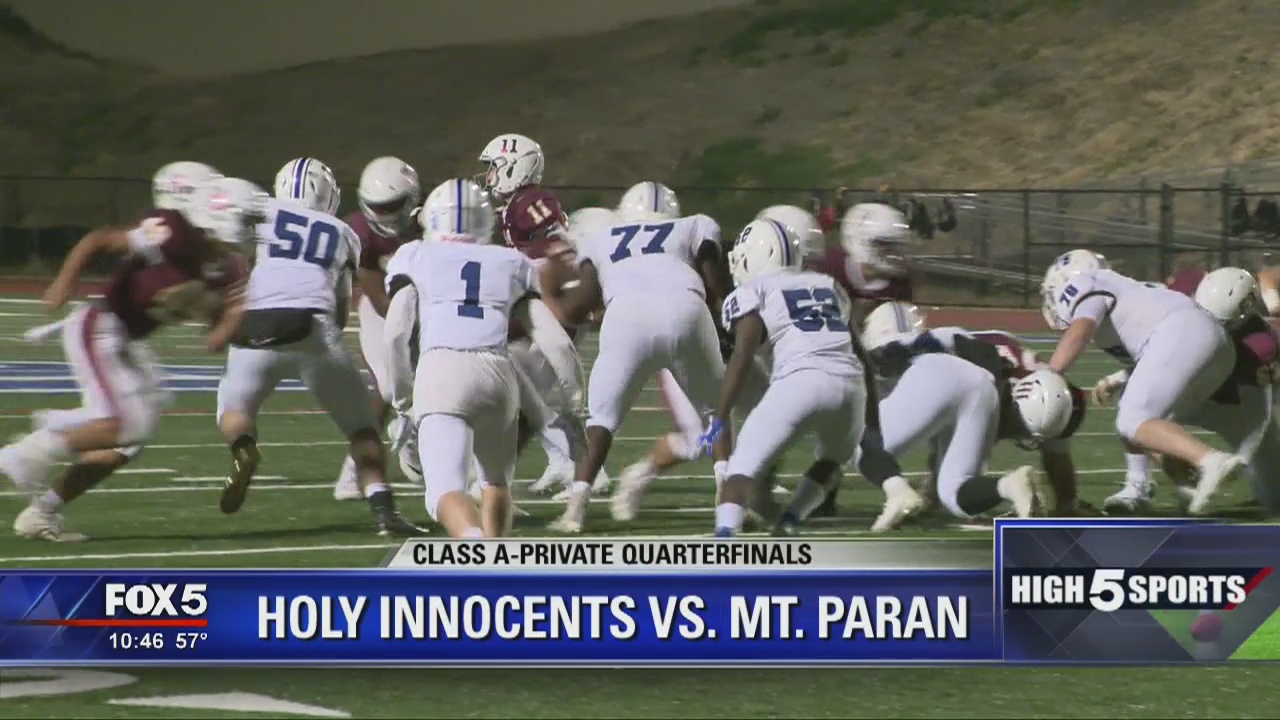 Holy Innocents vs Mt. Paran
