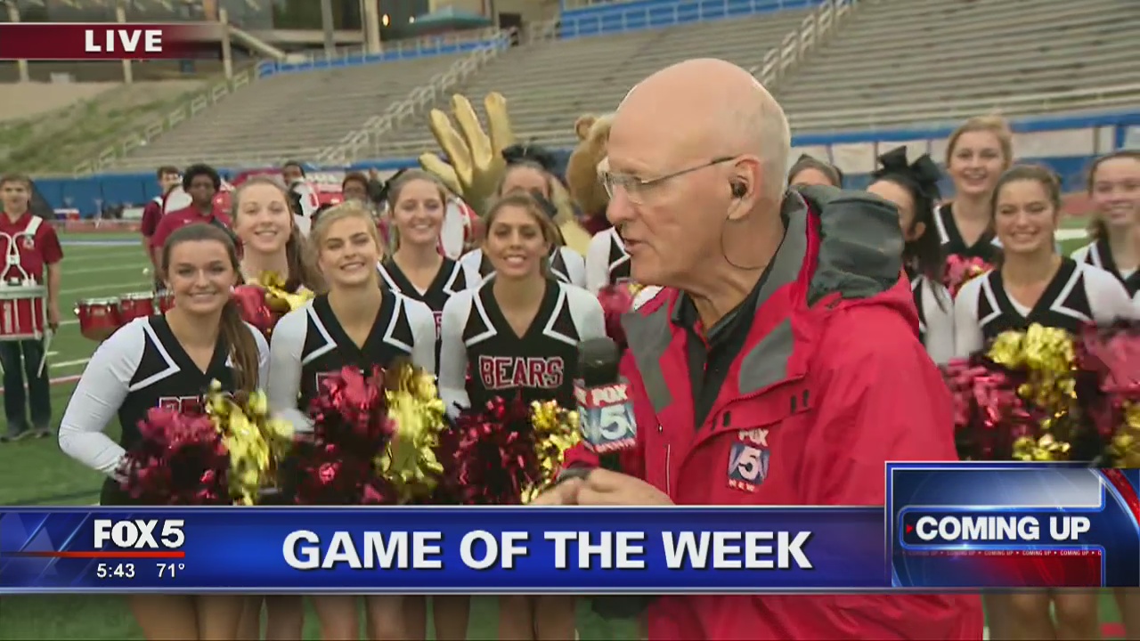 Game of the Week cheerleaders