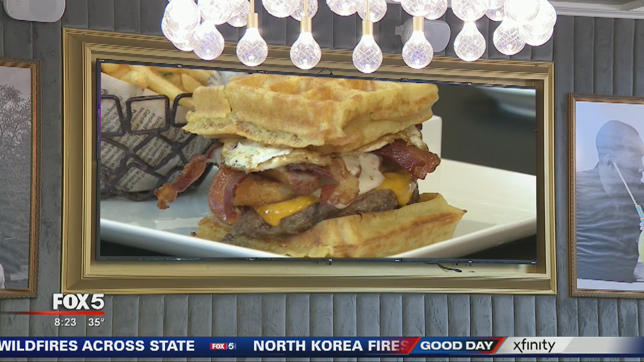 Burgers with Buck at Sugar Factory