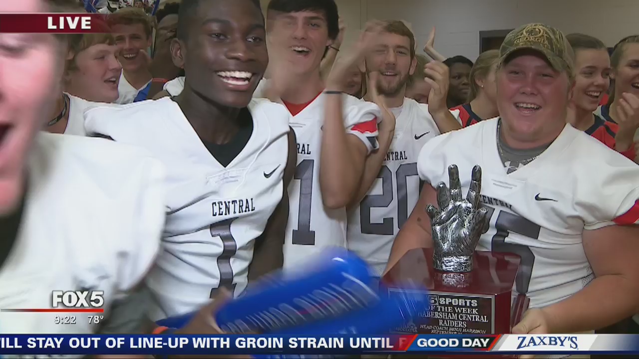 TOTW pep rally at Habersham Central High School