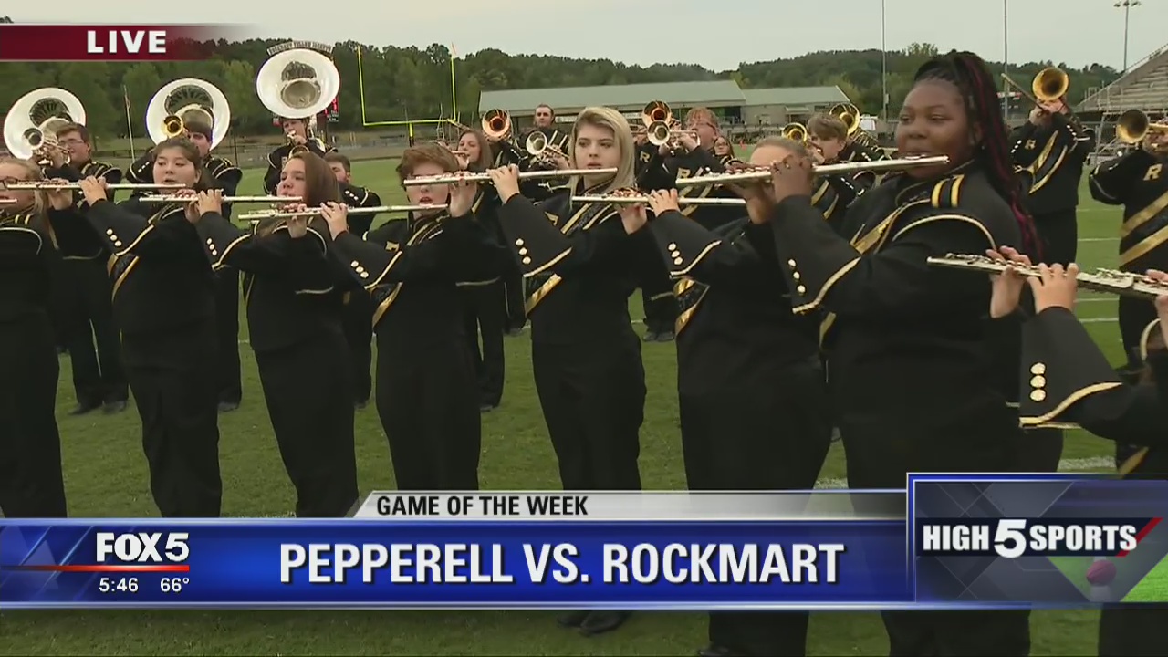 Game of the Week Preview with Rockmart band and cheer team