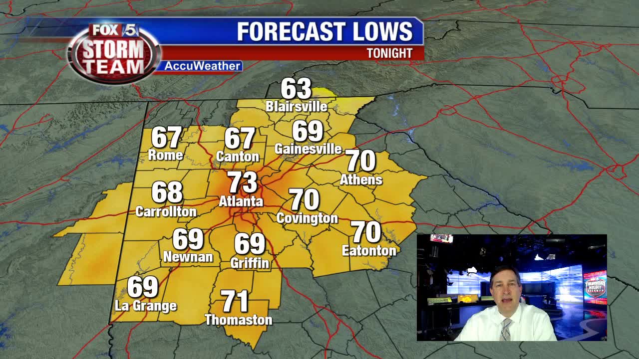 Late Thursday afternoon weather update | FOX 5 Atlanta