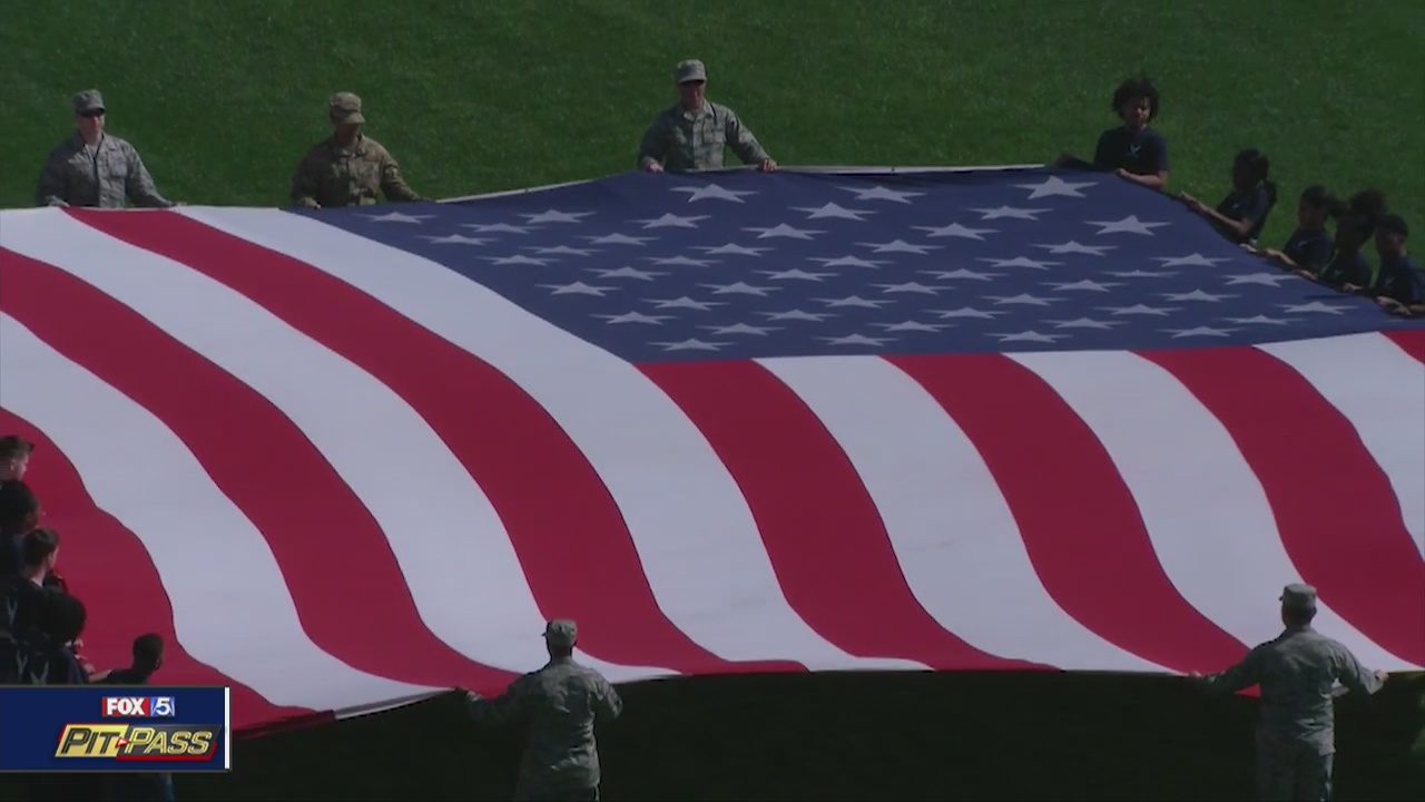 Folds of Honor still a big part of AMS race on Sunday