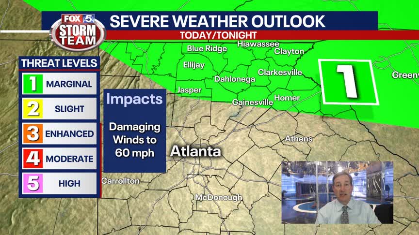 Late Monday afternoon weather update | FOX 5 Atlanta