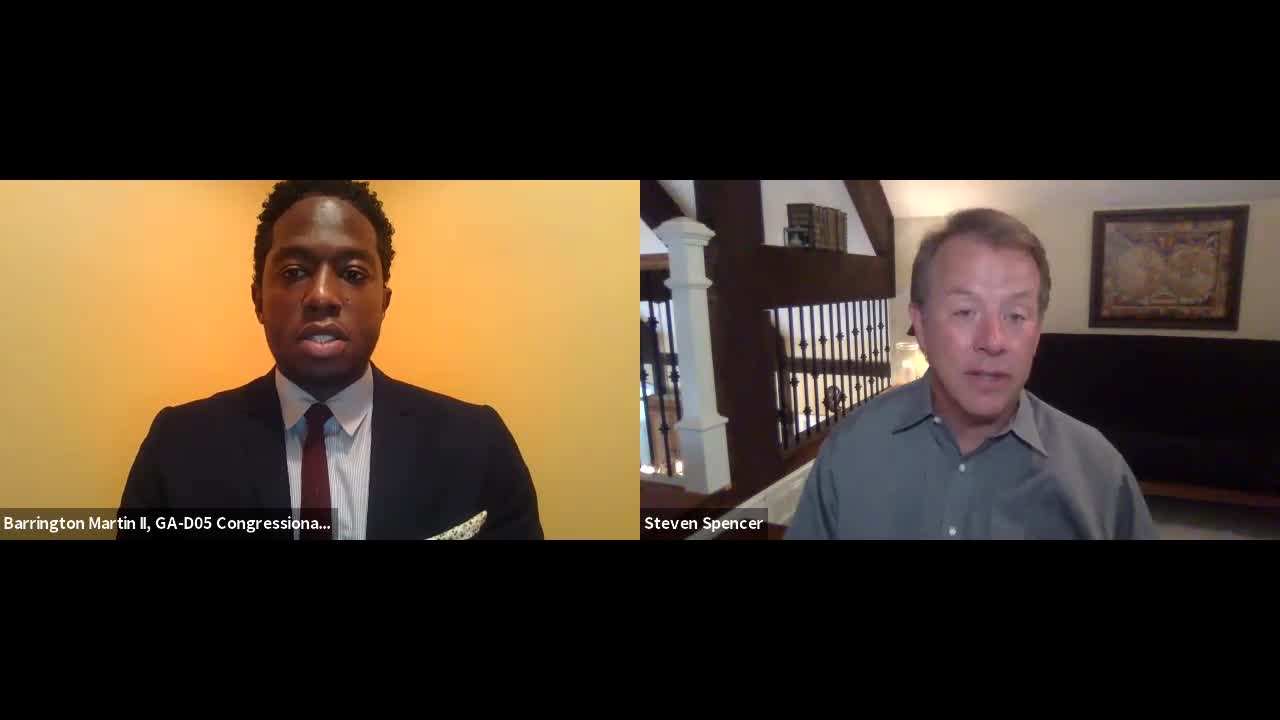 Barrington Martin II full Road to November interview