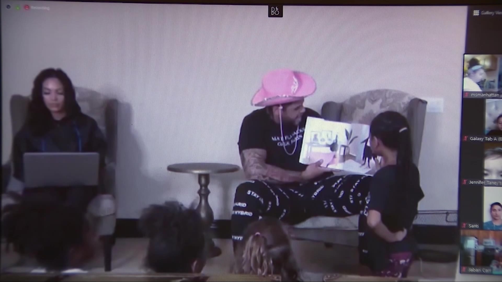 Rise Up Tonight - Rise Up For Atlanta features Keith Smith reading to kids