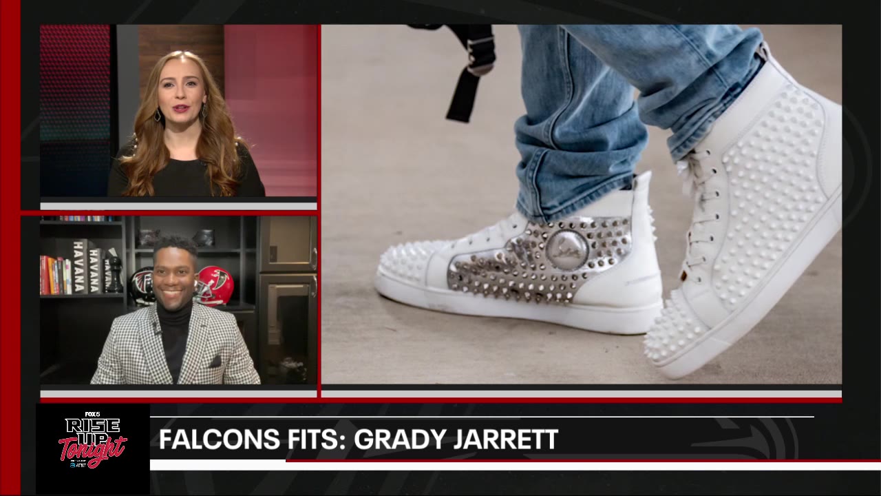 Rise Up Tonight - Falcons Fits featuring Grady Jarrett, Quadree Ollison, and AJ Terrell