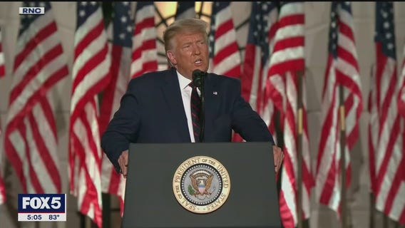 Trump talks law and order at RNC