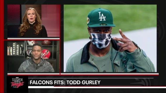 Rise Up Tonight - Falcons Fits featuring Steven Means, Calvin Riddley, and Kendall Sheffield