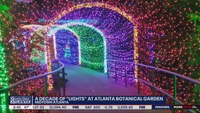 A decade of lights of Garden Lights at Atlanta Botanical Garden