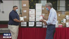 De Blasio tours Bronx school ahead of reopening