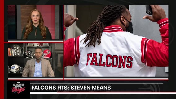 Rise Up Tonight - Falcons Fits featuring Steven Means, Grady Jarrett, Laquon Treadwell, AJ Terrell