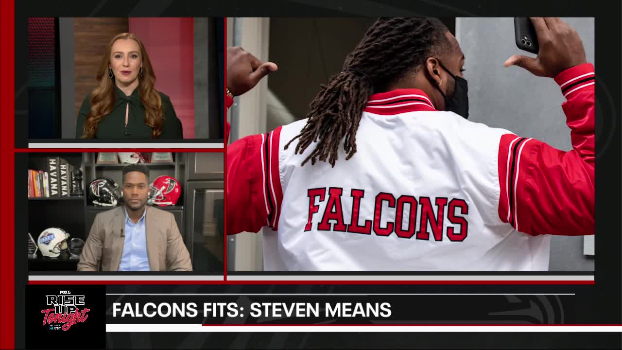 Rise Up Tonight - Falcons Fits featuring Steven Means, Grady Jarrett, Laquon Treadwell, AJ Terrell