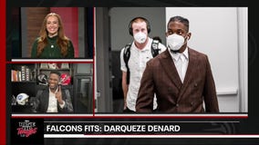 Rise Up Tonight - Falcons Fits featuring Darqueze Denard, AJ Terrell, Todd Gurley