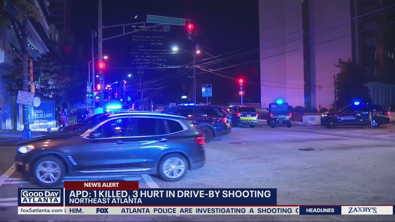 APD searching for suspect who shot bystanders in drive-by | FOX 5 Atlanta